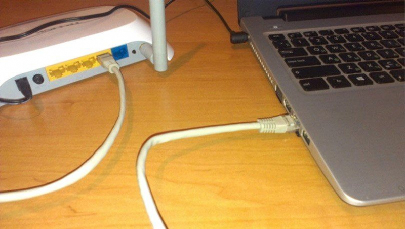 Как подключить ноутбук к интернету через кабель