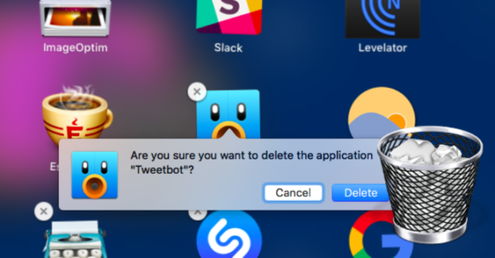 Как удалить программу на Mac OS