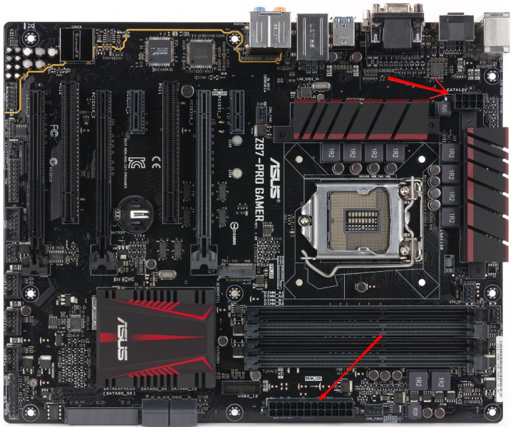 Схема подключения передней панели asrock